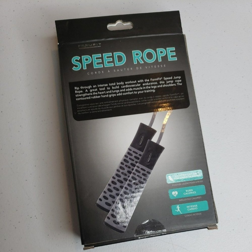 FORMFIT Speed Rope Light Weight, Intense Cardio  Exercise ROPE - Picture 3 of 7
